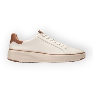 Men's Cole Haan GrandPro Topspin Sneaker in Ivory/New Caramel. C39656